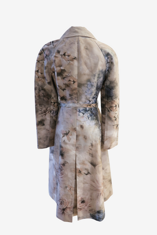 Valentino Printed Coat Sz 4 - Designer Jackets at The Find Luxury Resale - Vancouver, Canada