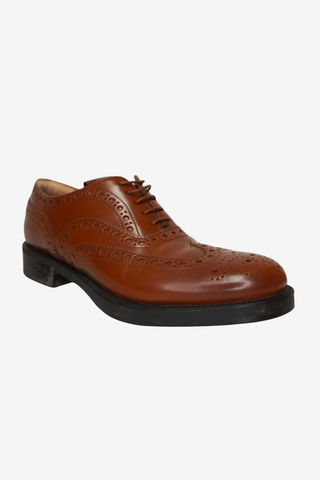 Miu Miu Leather Oxfords sz 36.5 - Designer Loafers at The Find Luxury Resale - Vancouver, Canada