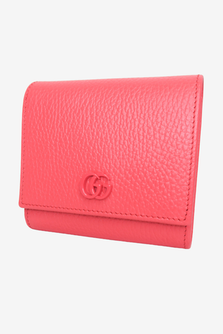 Gucci Dollar Calfskin Medium GG Marmont Wallet - Designer Handbags at The Find Luxury Resale - Vancouver, Canada