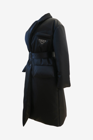 Prada Long Puffer Jacket Sz 38 - Designer Jackets at The Find Luxury Resale - Vancouver, Canada