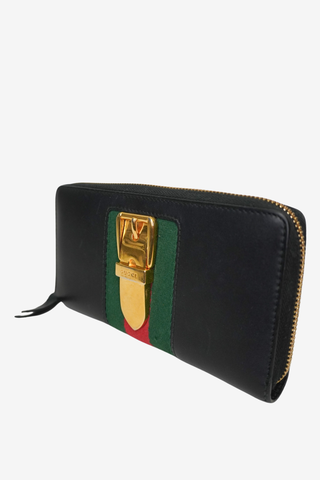 Gucci Black Web Wallet - Designer wallet at The Find Luxury Resale - Vancouver, Canada