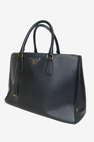 Prada Saffiano Leather Galleria Double Zip Large - Designer Handbags at The Find Luxury Resale - Vancouver, Canada