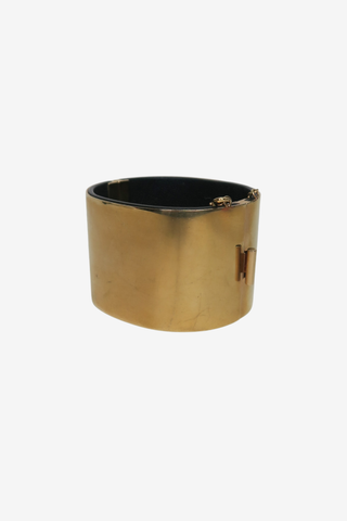 Celine Gold Cuff - Designer Bracelet at The Find Luxury Resale - Vancouver, Canada