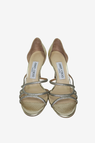 Jimmy Choo Straits D'Orsay Sandals sz 35 - Designer pumps at The Find Luxury Resale - Vancouver, Canada