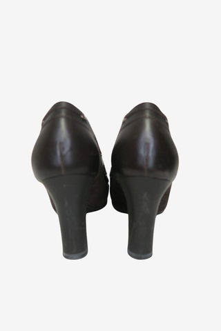 Ferragamo Sude Pumps sz 8 - Designer at The Find Luxury Resale - Vancouver, Canada