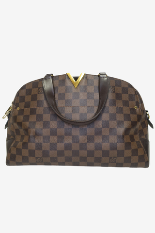 Louis Vuitton Damier Ebene Kensington Bowling Bag - Designer Handbags at The Find Luxury Resale - Vancouver, Canada