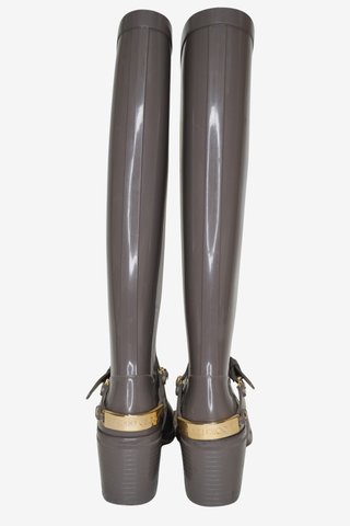 Jimmy Choo Rain Boots sz 36 - Designer boots at The Find Luxury Resale - Vancouver, Canada