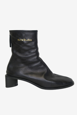 Acne Leather Boots Sz 38 - Designer shoes at The Find Luxury Resale - Vancouver, Canada