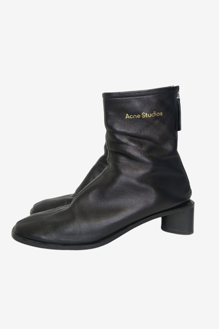 Acne Leather Boots Sz 38 - Designer shoes at The Find Luxury Resale - Vancouver, Canada
