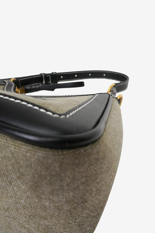Balmain Canvas Shoulder Bag