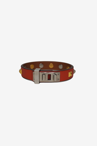 Hermes Mini Dog Clous Bracelet