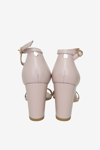 Stuart Weitzman Pink Sandals sz 8.5 - Designer heels at The Find Luxury Resale - Vancouver, Canada