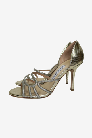 Jimmy Choo Straits D'Orsay Sandals sz 35 - Designer pumps at The Find Luxury Resale - Vancouver, Canada