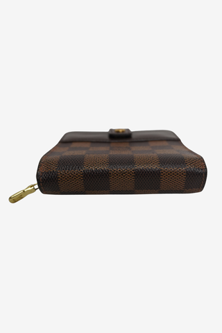 Louis Vuitton Damier Ebene Compact Zip Wallet