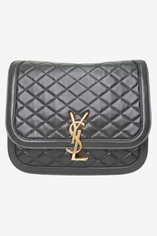 Saint Laurent Medium Quilted Solferino Shoulder Bag - Designer Handbags at The Find Luxury Resale - Vancouver, Canada