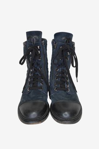 Chanel Suede Boots sz 40