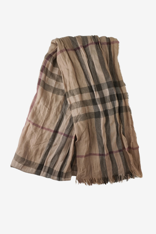 Burbery Check Scarf