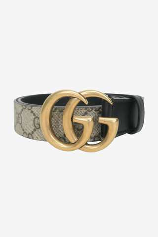 Gucci Logo Belt sz 85 - Designer belt at The Find Luxury Resale - Vancouver, Canada