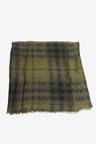 Burberry Green Scarf - Designer Scarves at The Find Luxury Resale - Vancouver, Canada