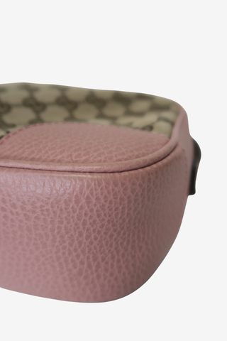 Gucci Bree GG Canvas Leather Crossbody Bag - Designer Handbags at The Find Luxury Resale - Vancouver, Canada