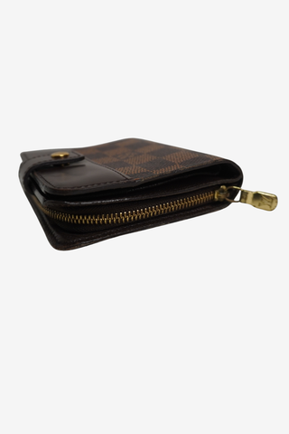 Louis Vuitton Damier Ebene Compact Zip Wallet