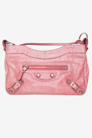 Balenciaga Leather Motocross Crossbody bag - Designer handbag at The Find Luxury Resale - Vancouver, Canada