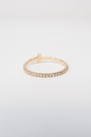 Tiffany & Co. 18K Diamond Wire Band Ring