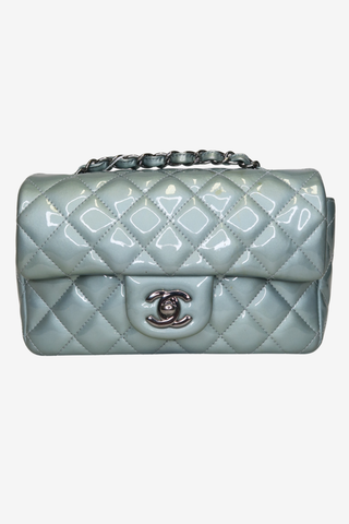 Chanel Patent Mini Flap - Designer Handbags at The Find Luxury Resale - Vancouver, Canada