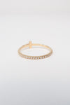 Tiffany & Co. 18K Diamond Wire Band Ring