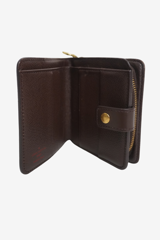 Louis Vuitton Damier Ebene Compact Zip Wallet