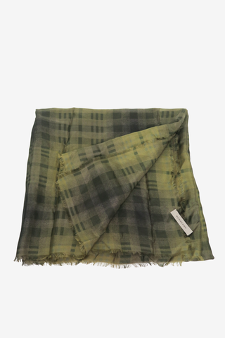Burberry Green Scarf - Designer Scarves at The Find Luxury Resale - Vancouver, Canada
