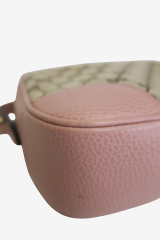 Gucci Bree GG Canvas Leather Crossbody Bag - Designer Handbags at The Find Luxury Resale - Vancouver, Canada