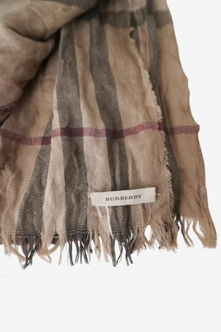 Burbery Check Scarf