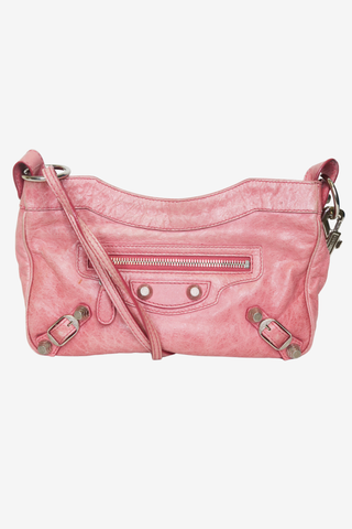 Balenciaga Leather Motocross Crossbody bag - Designer handbag at The Find Luxury Resale - Vancouver, Canada