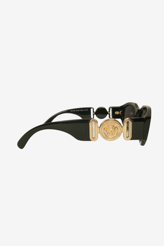 Versace Medusa Insignia Tinted Sunglasses - Designer Sunglasses at The Find Luxury Resale - Vancouver, Canada