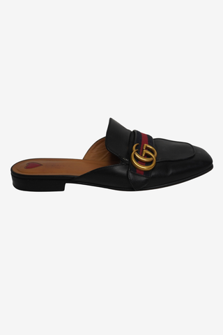 Gucci Marmont Mules Black sz 38.5