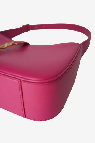 Saint Laurent Le 5 a 7 Pink Shoulder Bag - Designer handbag at The Find Luxury Resale - Vancouver, Canada