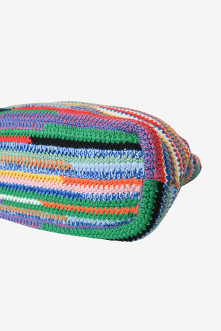 Miu Miu Multicolour Crochet Tote Bag - Designer Handbags at The Find Luxury Resale - Vancouver, Canada