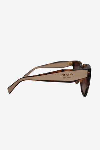 Prada Oversized Tortoise Sunglasses - Designer Sunglasses at The Find Luxury Resale - Vancouver, Canada