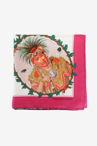 Hermès Chefs Indiens Silk Scarf - Designer Scarves at The Find Luxury Resale - Vancouver, Canada