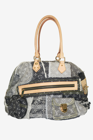 Louis Vuitton Limited Edition 2007 Patchwork Monogram Denim Bowly - Designer Handbags at The Find Luxury Resale - Vancouver, Canada