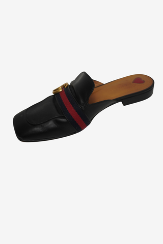 Gucci Marmont Mules Black sz 38.5