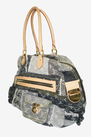 Louis Vuitton Limited Edition 2007 Patchwork Monogram Denim Bowly - Designer Handbags at The Find Luxury Resale - Vancouver, Canada
