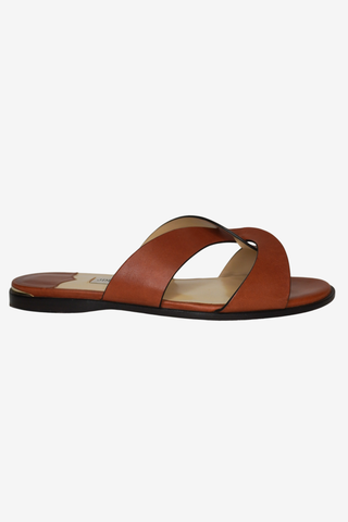 Jimmy Choo Leather Sandals sz 39