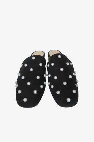 Stuart Weitzman Embellished Loafer sz 7.5 - Designer Loafers at The Find Luxury Resale - Vancouver, Canada