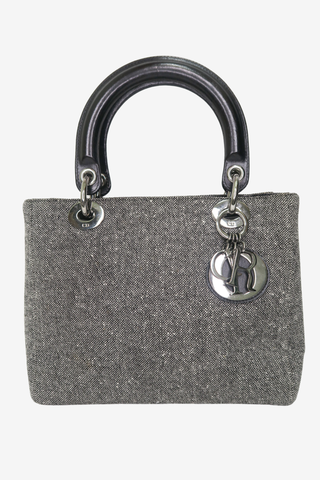 Christian Dior Medium Tweed Lady Dior - Designer Handbags at The Find Luxury Resale - Vancouver, Canada