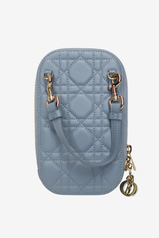 Christian Dior Call'in Phone Holder - Designer wristlet at The Find Luxury Resale - Vancouver, Canada