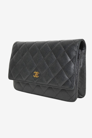Chanel Black Wallet On Chain