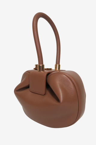Gabriela Hearst Demi Leather Top Handle Bag - Designer handbag at The Find Luxury Resale - Vancouver, Canada