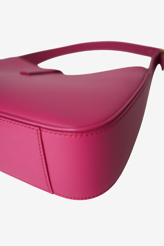 Saint Laurent Le 5 a 7 Pink Shoulder Bag - Designer handbag at The Find Luxury Resale - Vancouver, Canada